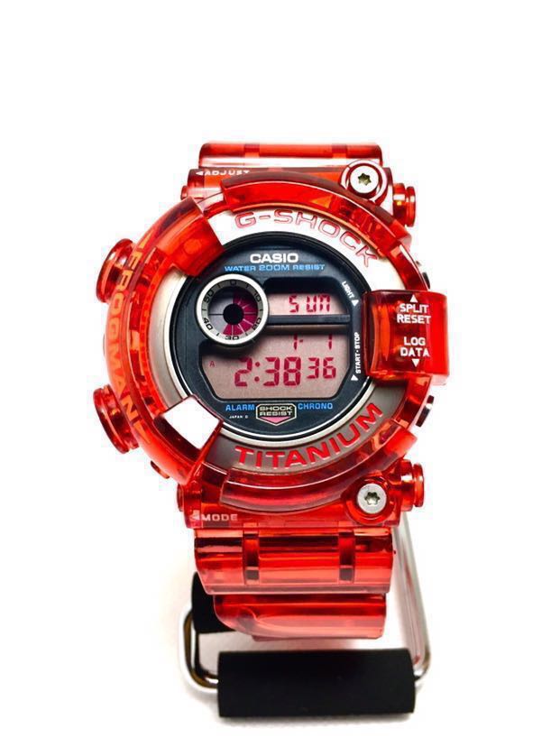 red lcd watch