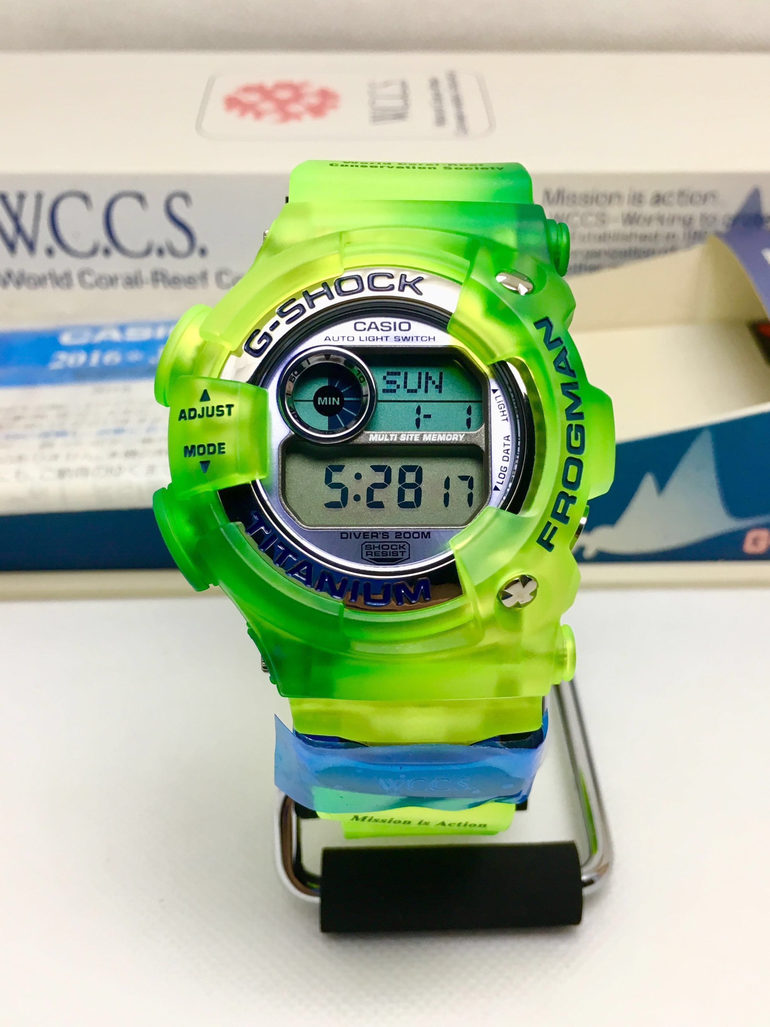 G-SHOCK フロッグマンイエローパール赤目 - 腕時計(デジタル)