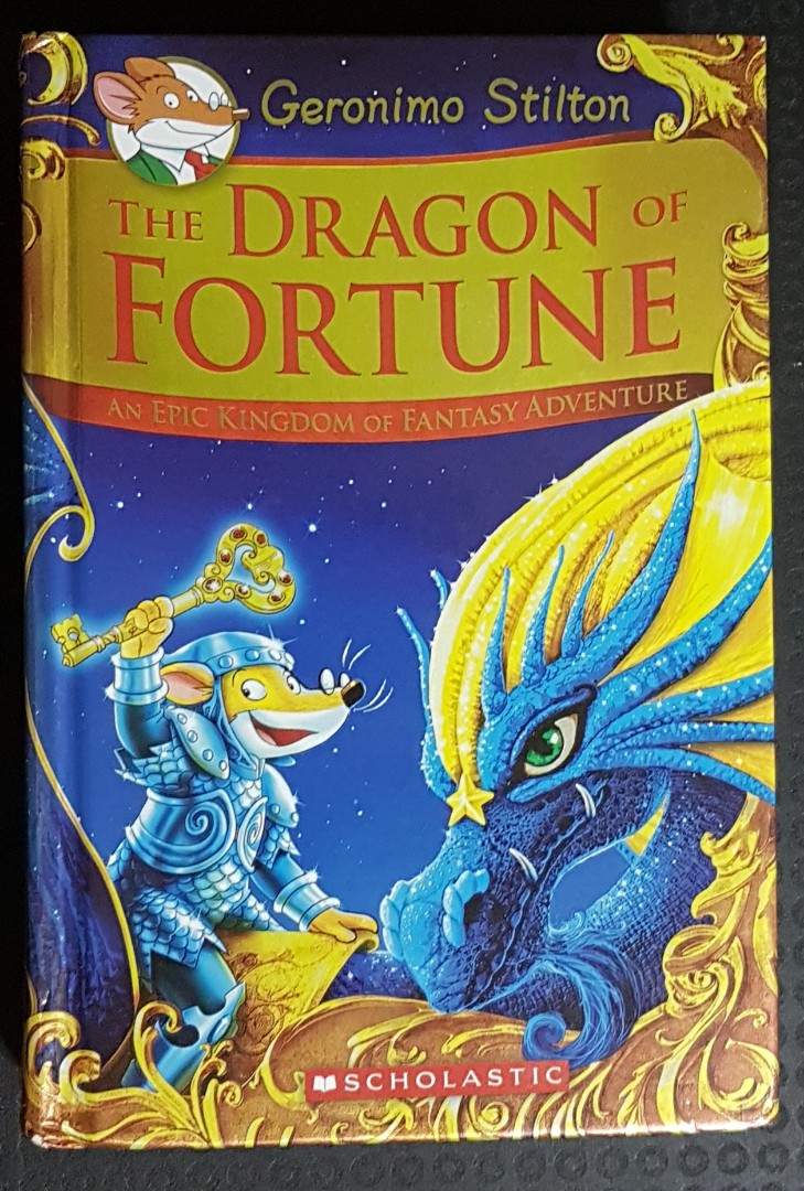 Geronimo Stilton Kingdom Of Fantasy The Dragon Of Fortune Hobbies Toys Books Magazines Children S Books On Carousell