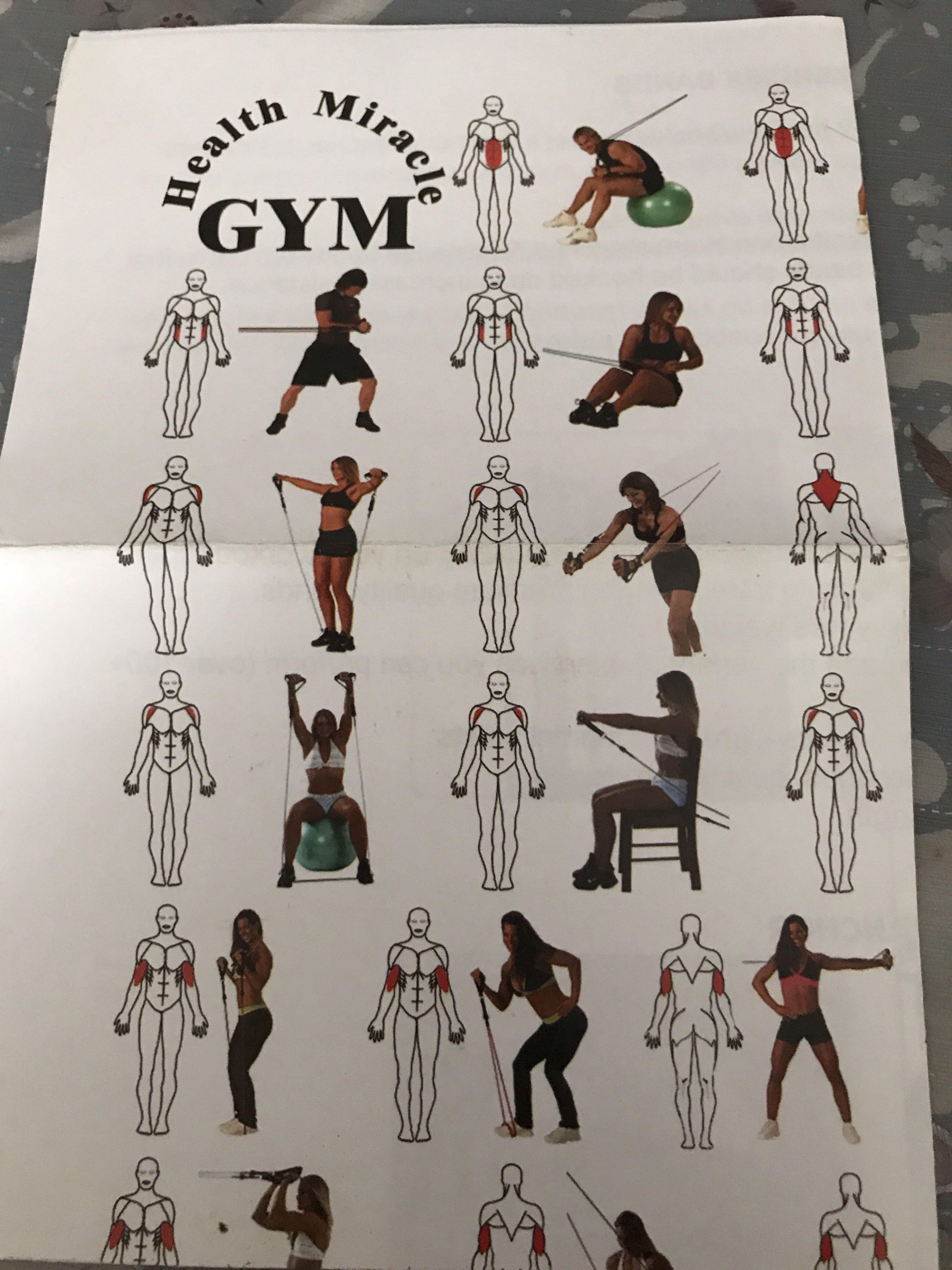 Health miracle gym resistance bands top