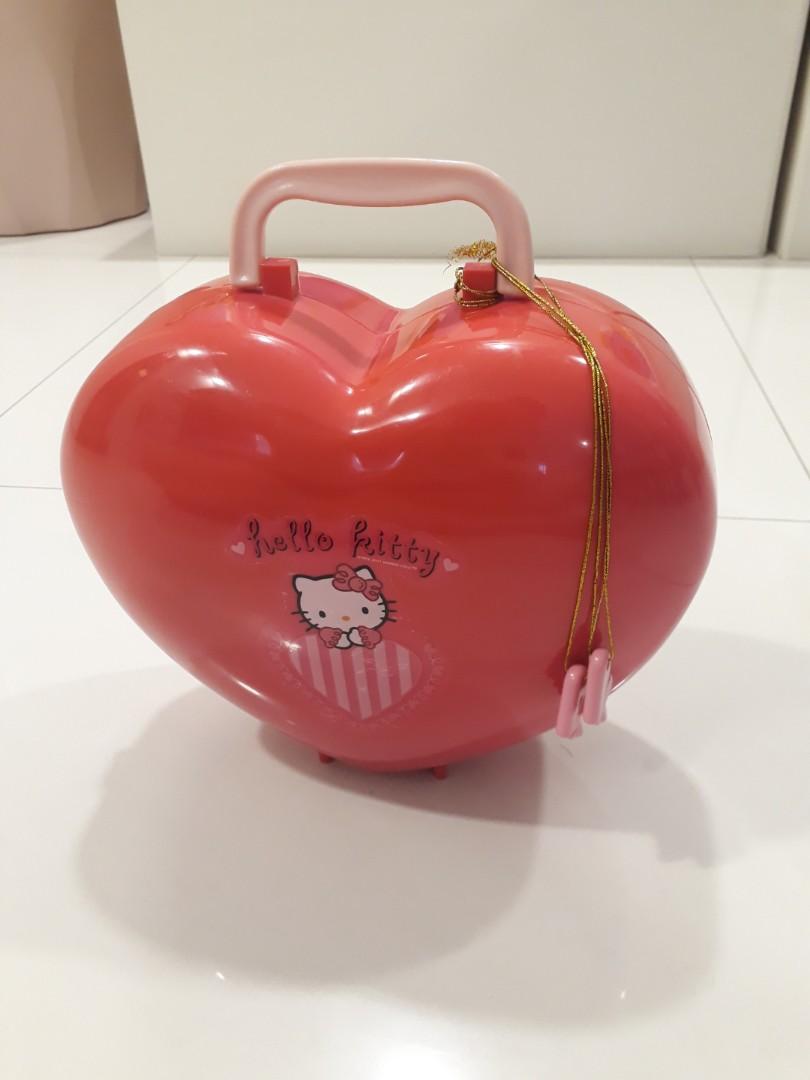 Hello Kitty Carrier, Pink Holder Box (Original) Last Set Left!, Toys