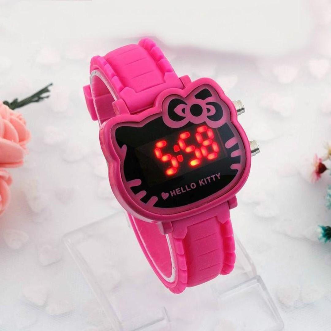 Pink hello kitty watch best sale