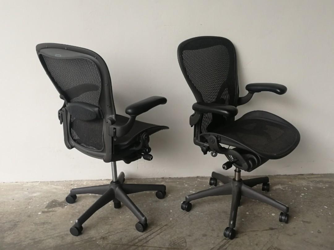 Black Friday sale Herman Miller Aeron Mesh Chair Furniture