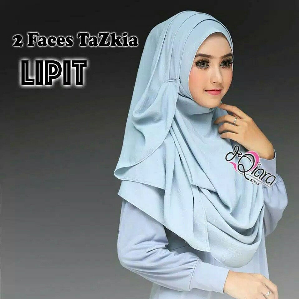 Hijab Instan Tazkia Womens Fashion Muslim Fashion Tops On Carousell