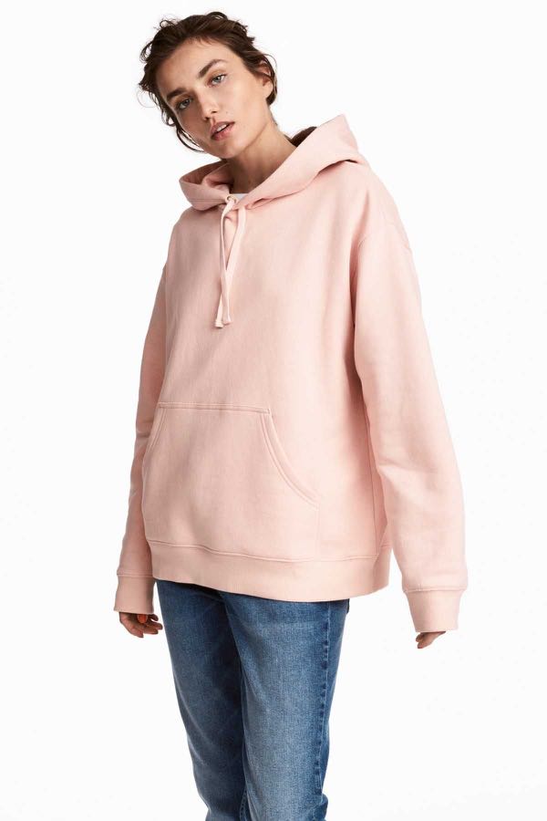 Powder pink clearance hoodie