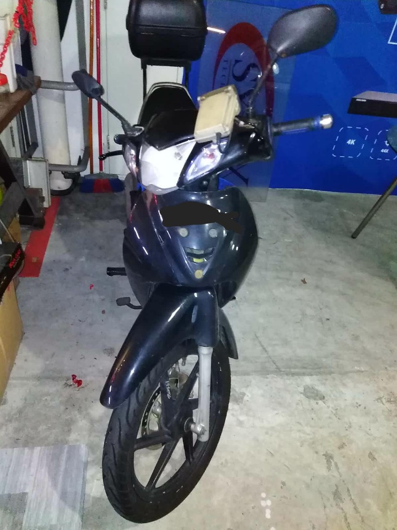 honda wave street bike