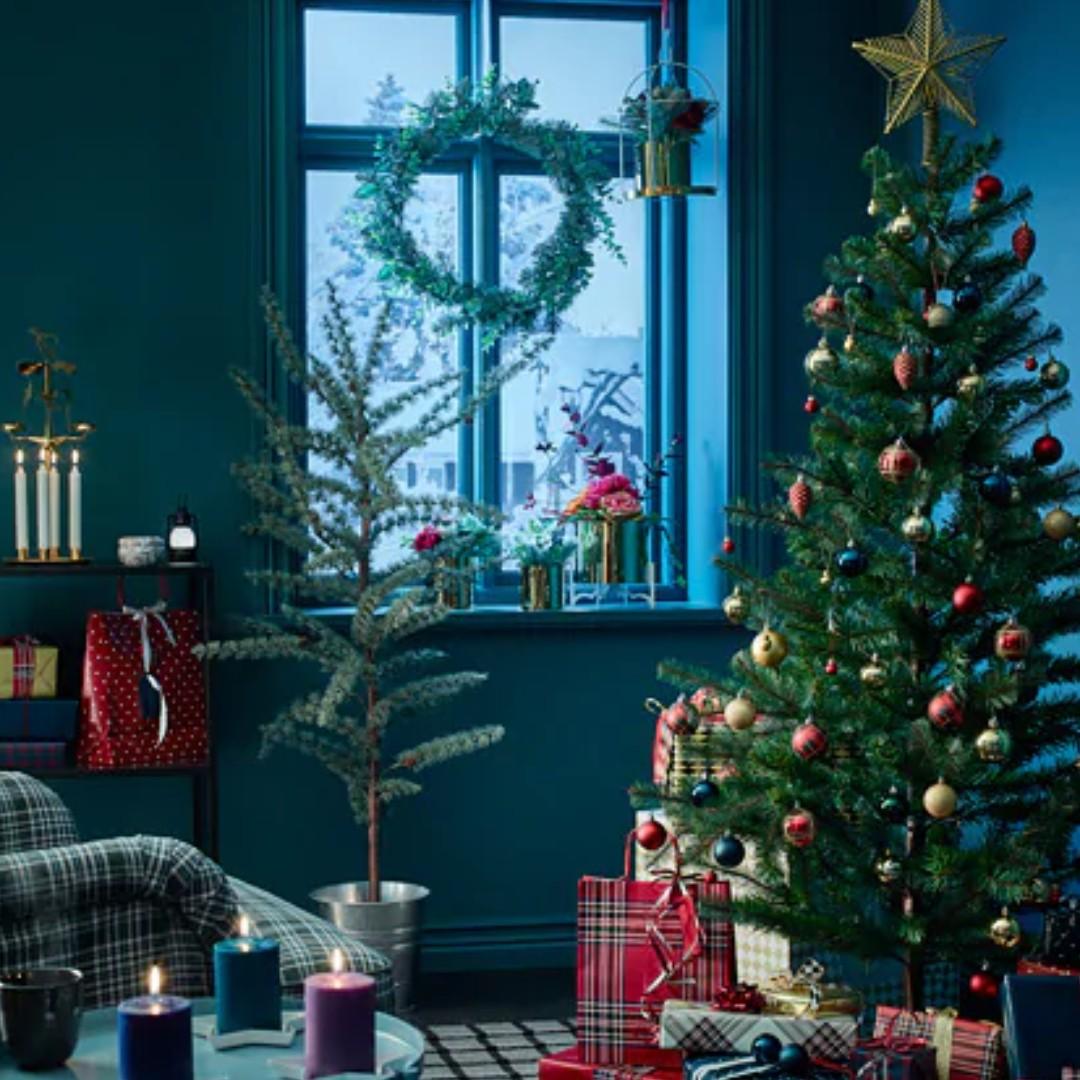 IKEA 180cm FEJKA Artificial Christmas tree, Furniture & Home Living