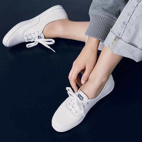 keds all white
