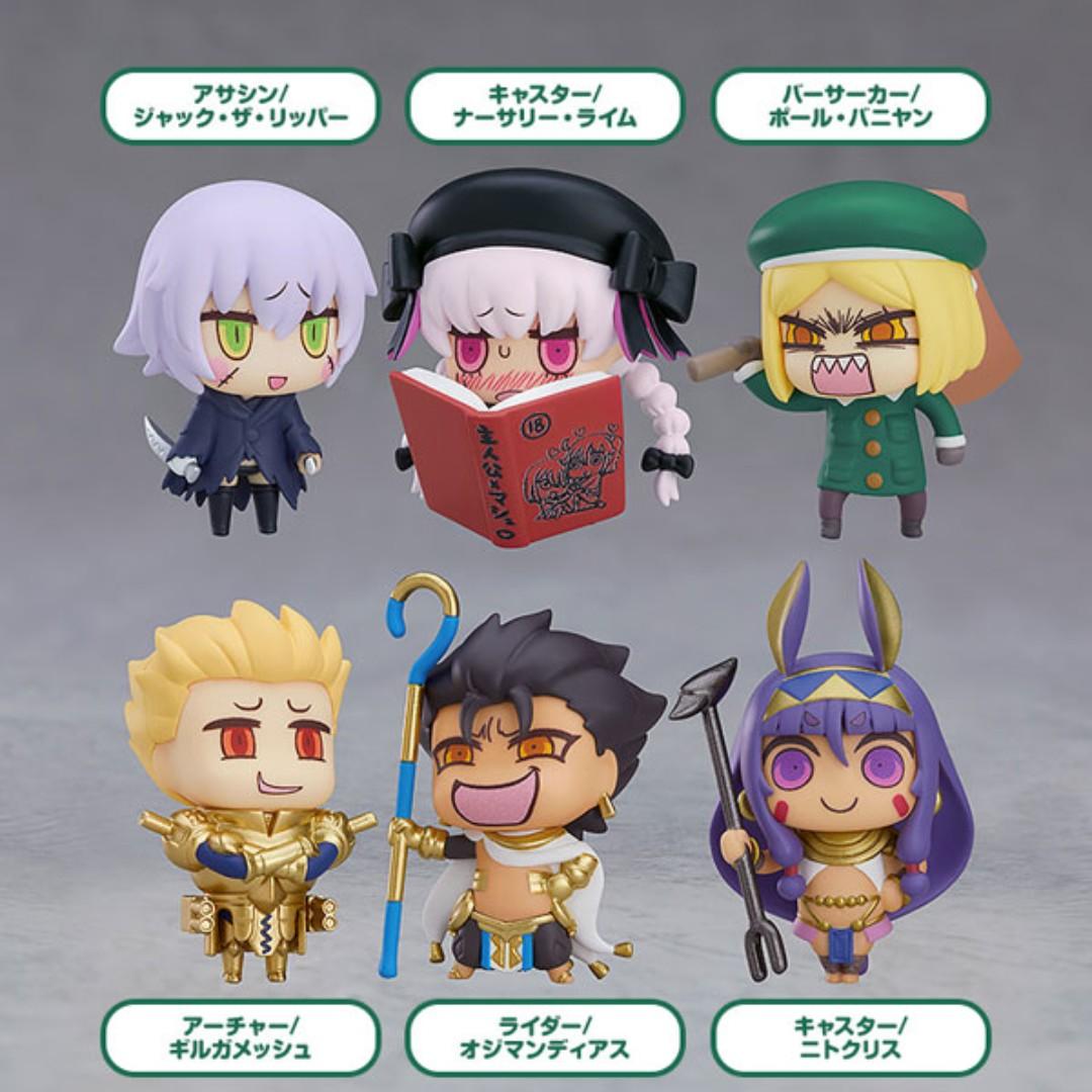Learning With Manga Fate Grand Order Collectible Figures Episode 3 6 Pack Box Toys Games Bricks Figurines On Carousell