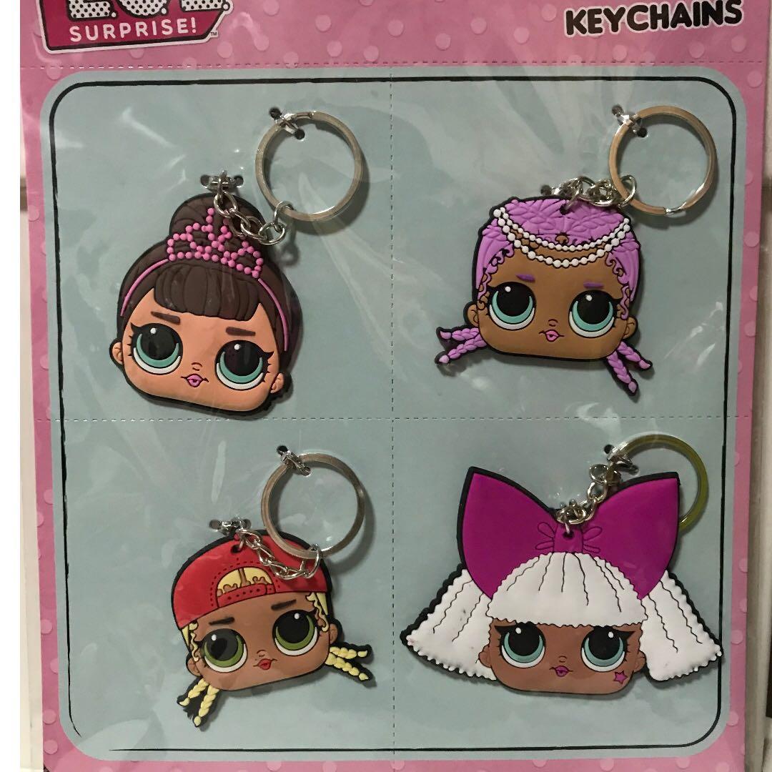 lol surprise doll keychain