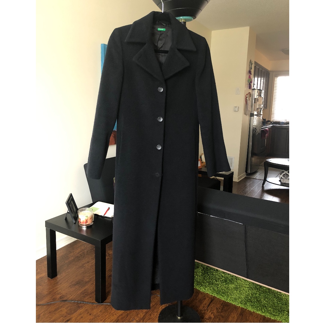 United colors of benetton wool coat top