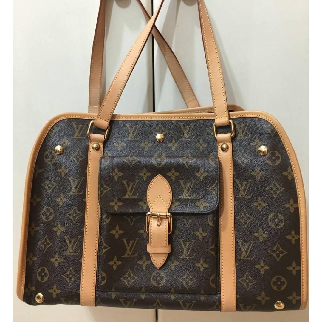 LOUIS VUITTON monogram sac baxter GM (pet carrier or casual bag), Luxury, Bags & Wallets on ...