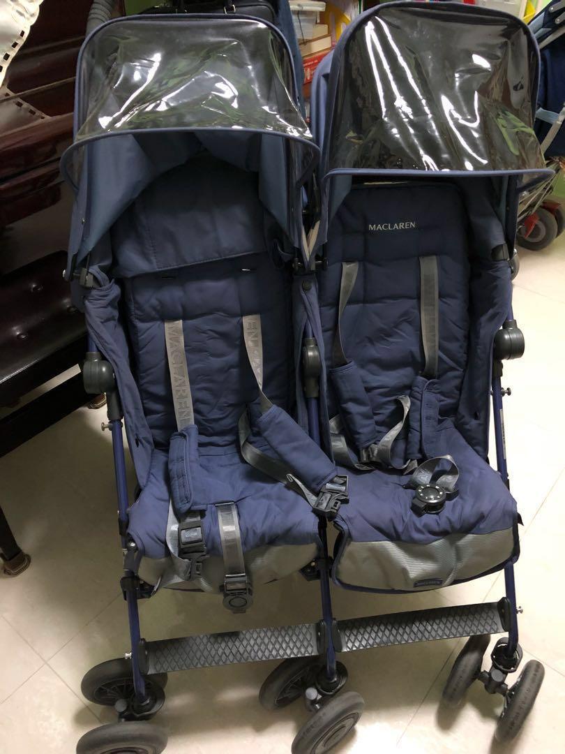 maclaren twin stroller