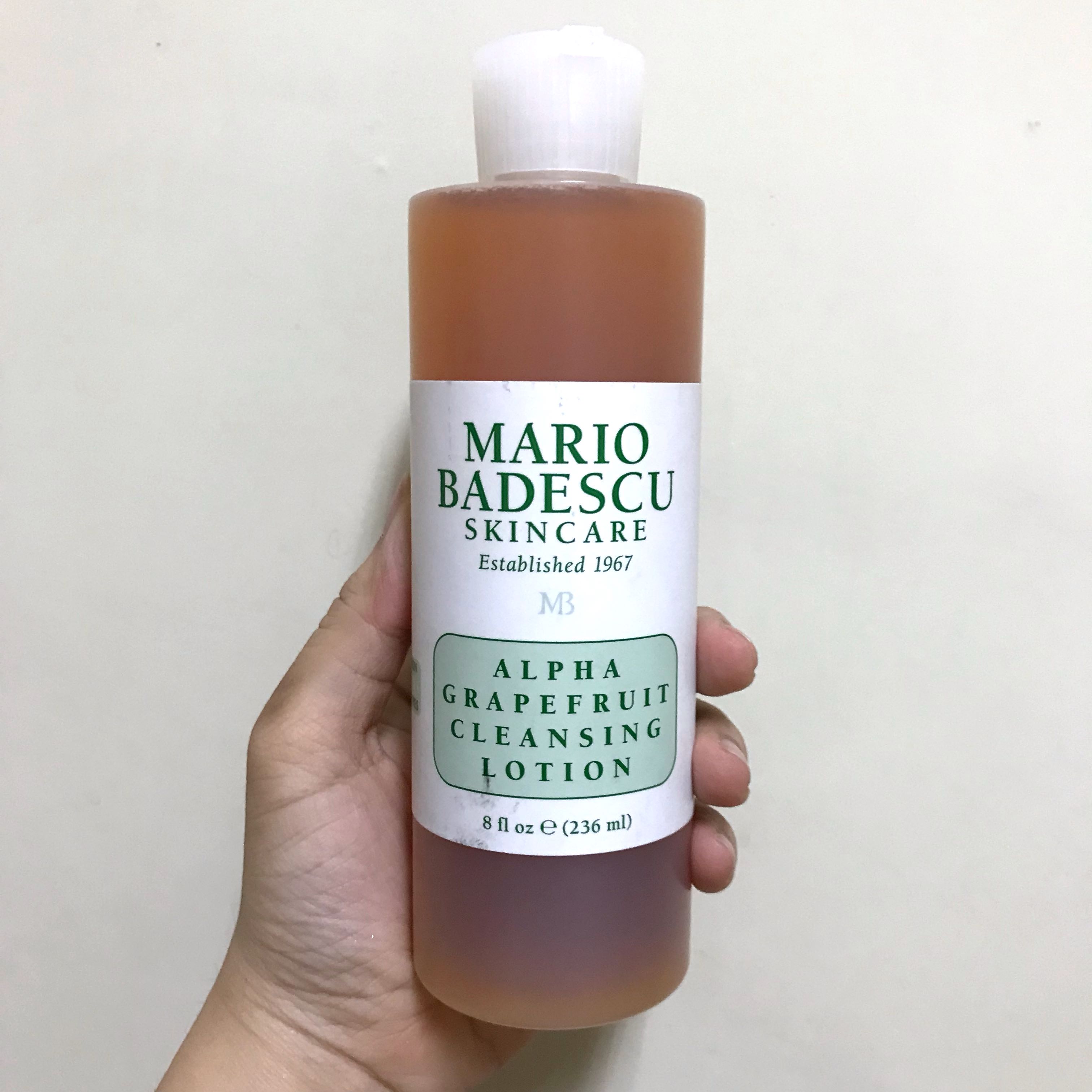 alpha grapefruit cleansing lotion