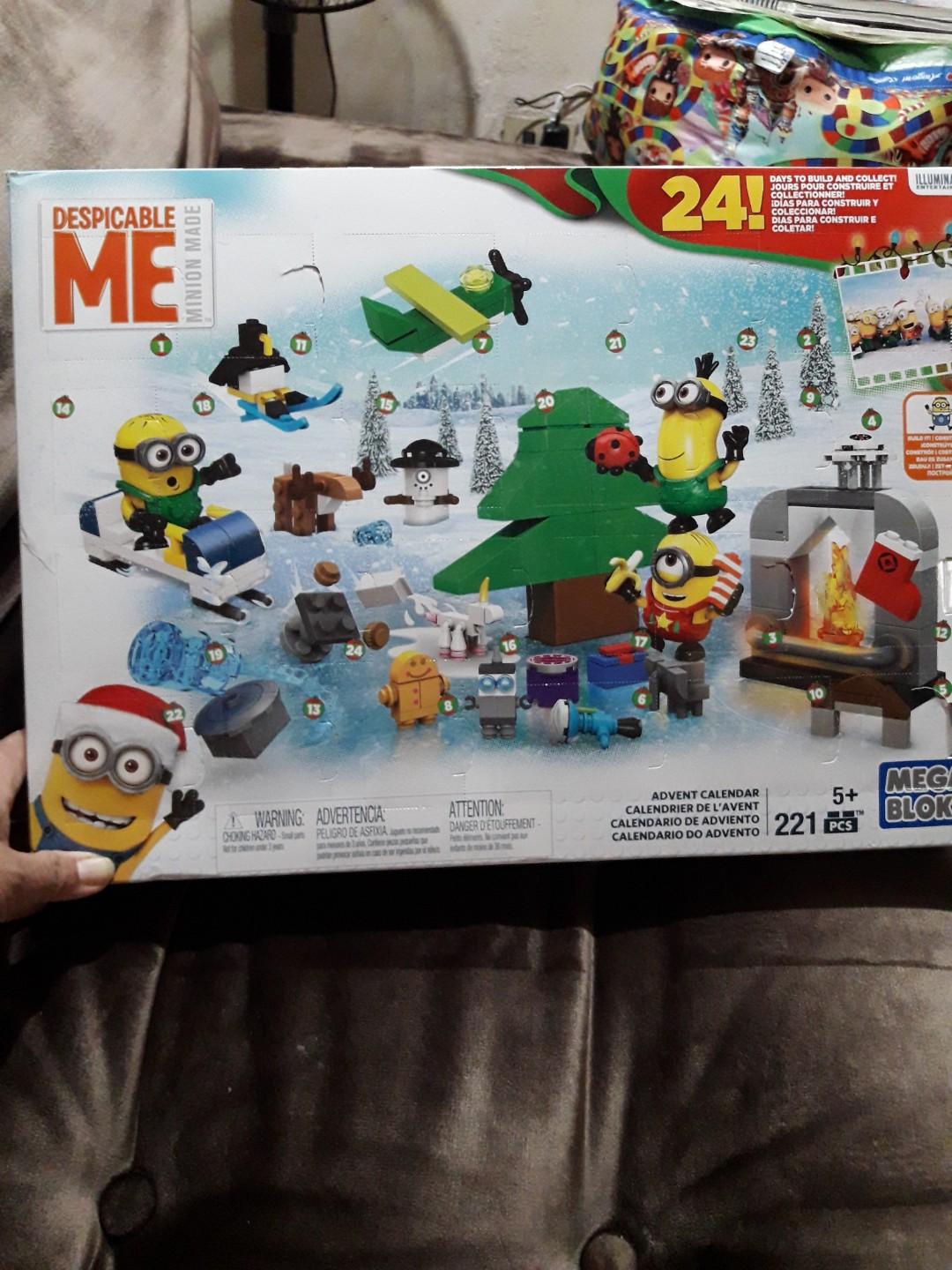 Mega Blocks Minion Movie Advent Calendar, Hobbies & Toys, Toys & Games