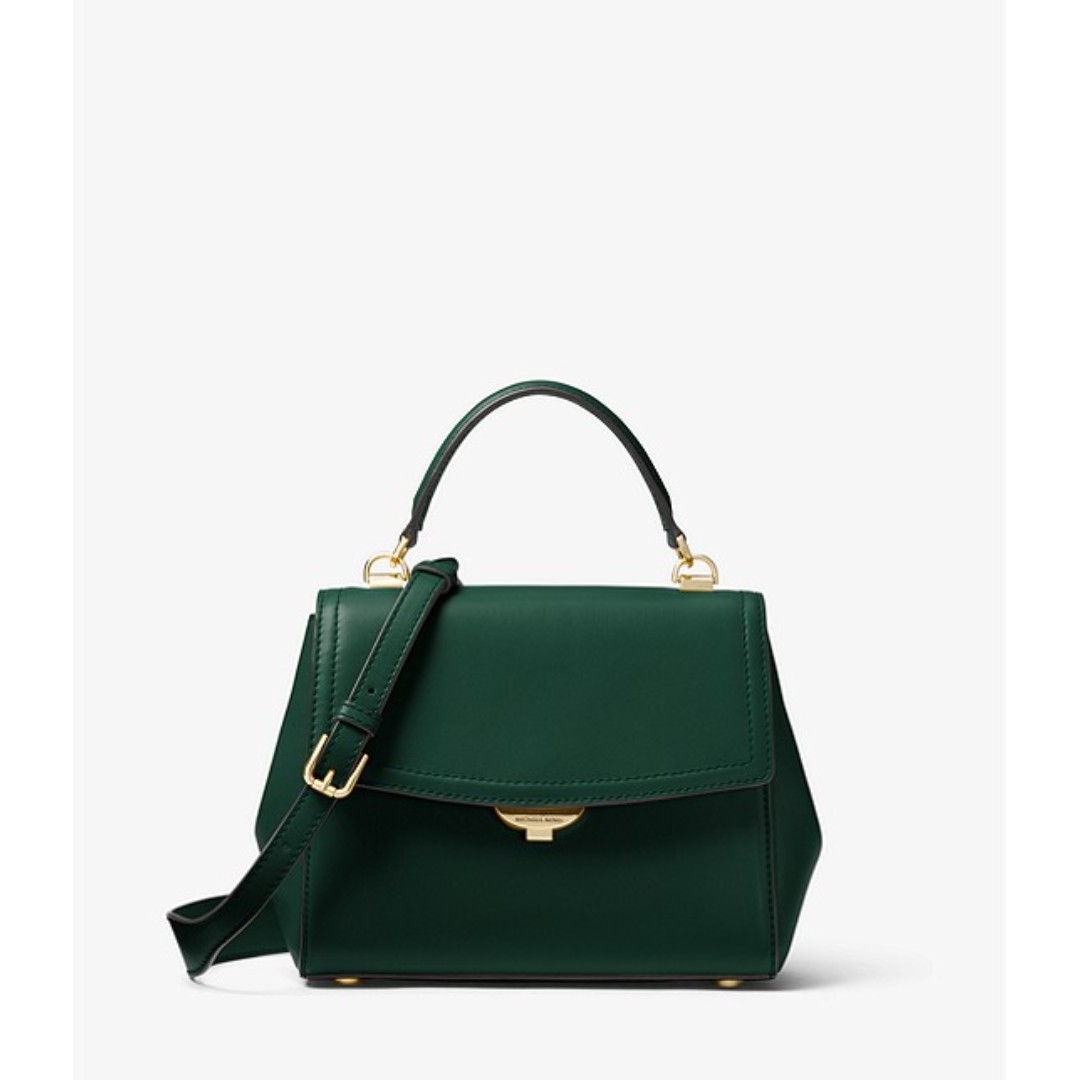 green michael kors bag