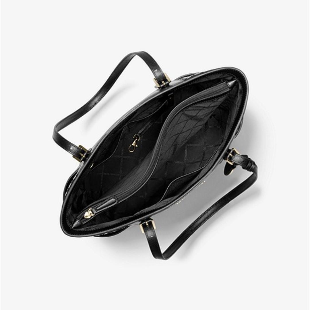 michael kors jet set large embellished leather tote