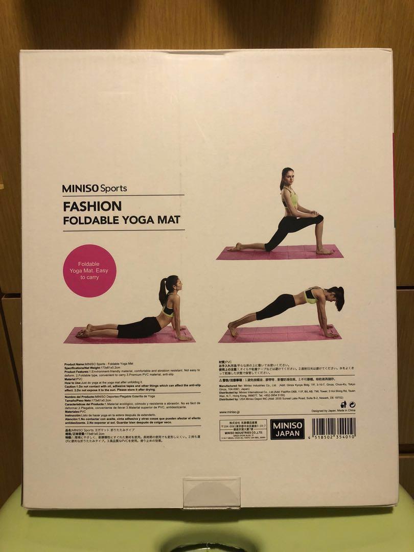 Miniso foldable shop yoga mat