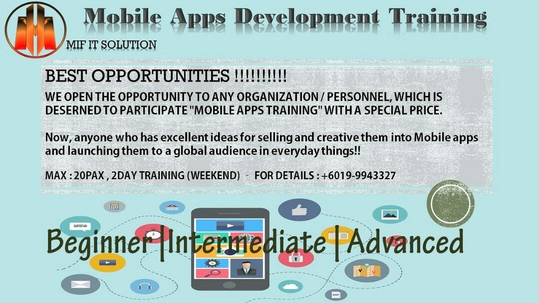 Mobile Apps Development Training, Services, Electronics & Gadget ...
