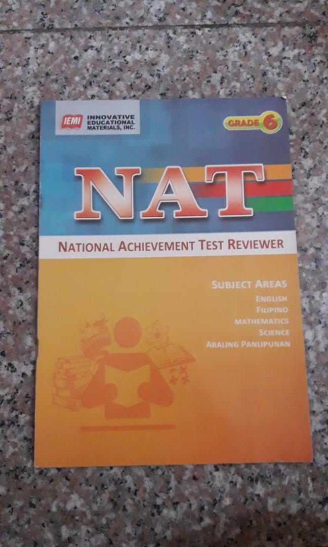 Grade Six Reviewer For National Achievement Test Nat 9695