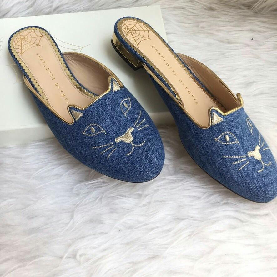 Charlotte olympia mule hot sale