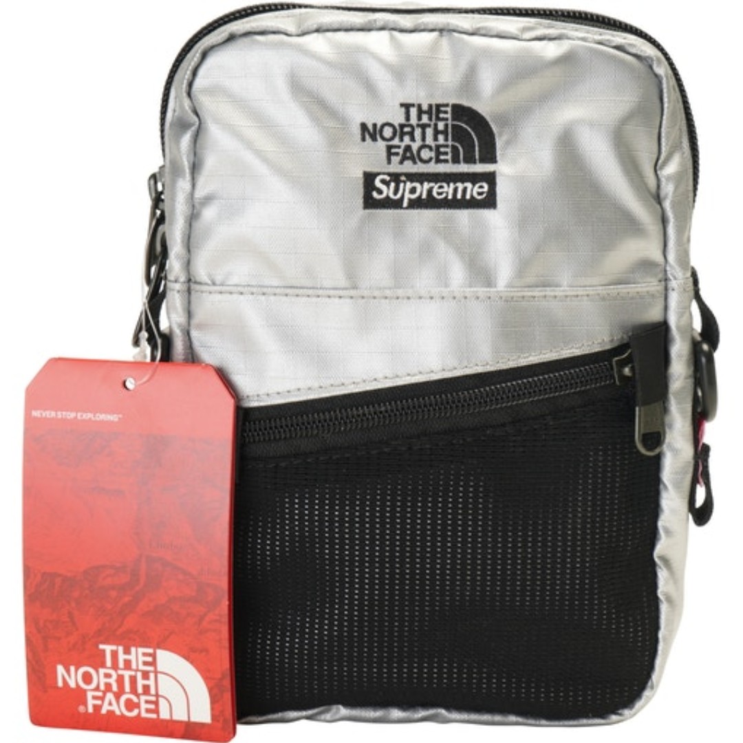 north face supreme pouch
