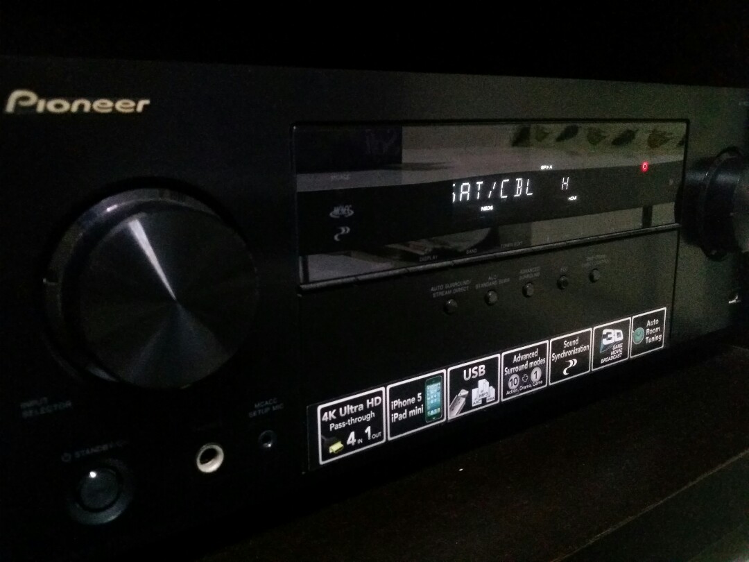 Pioneer VSX523 AV receiver, Audio, Other Audio Equipment on Carousell