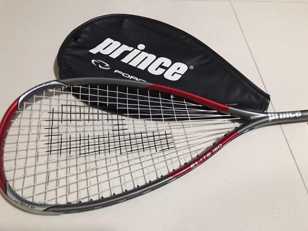 Editor opladen beddengoed Prince Squash racquet Force 3 , Sports Equipment, Sports & Games, Racket &  Ball Sports on Carousell