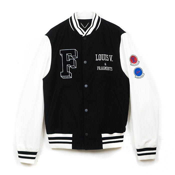 ⚪ Ready Stock 🔵 LV Varsity Jacket, Men's Fashion, Coats, Jackets and  Outerwear on Carousell