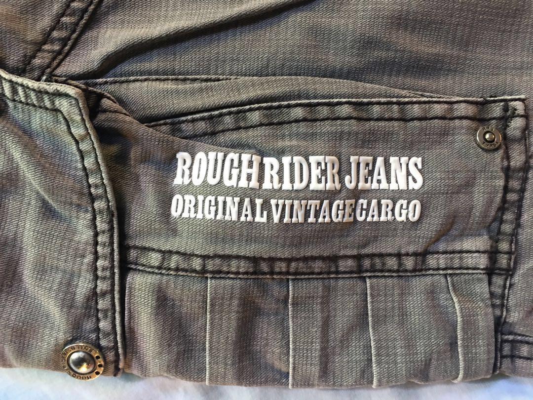 RRJ Original Vintage Cargo Jeans Shorts, Men's Fashion, Bottoms, Shorts ...