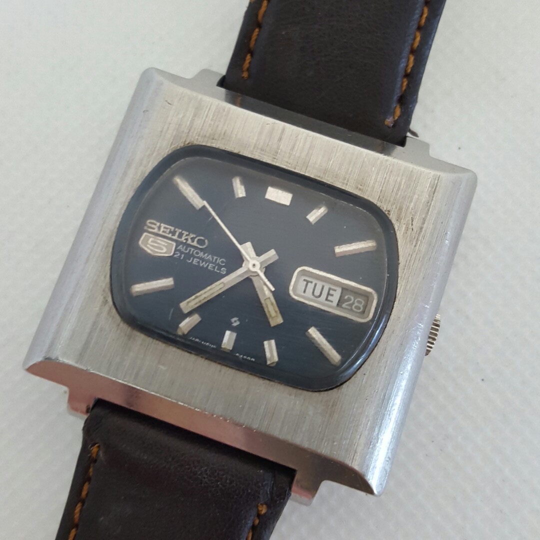 Seiko 5 Tv Watch Automatic Day Date Luxury Watches On Carousell
