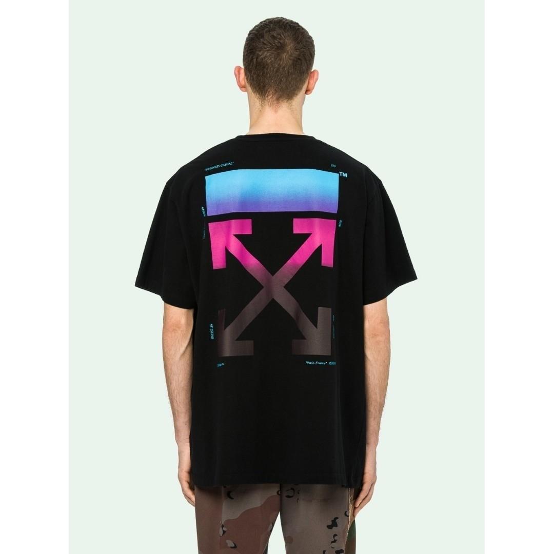Off white gradient tee outlet