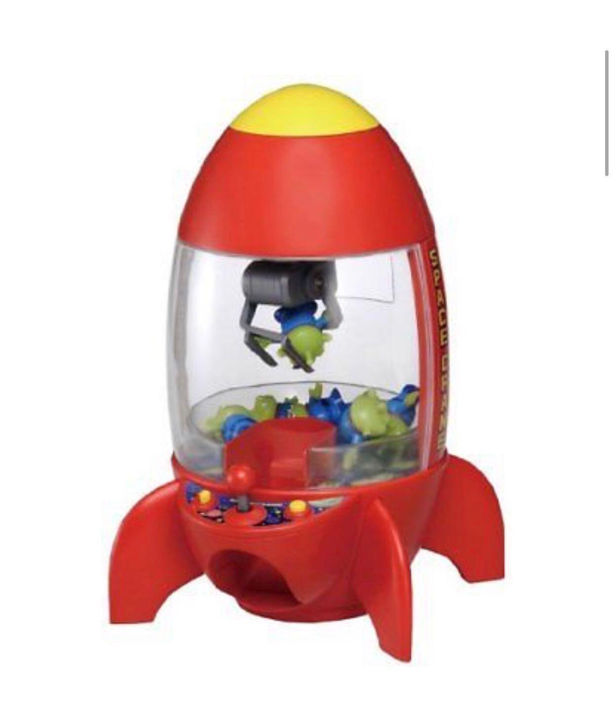 SOLD Takara Tomy Disney Toy Story Rocket Ship Claw Machine
