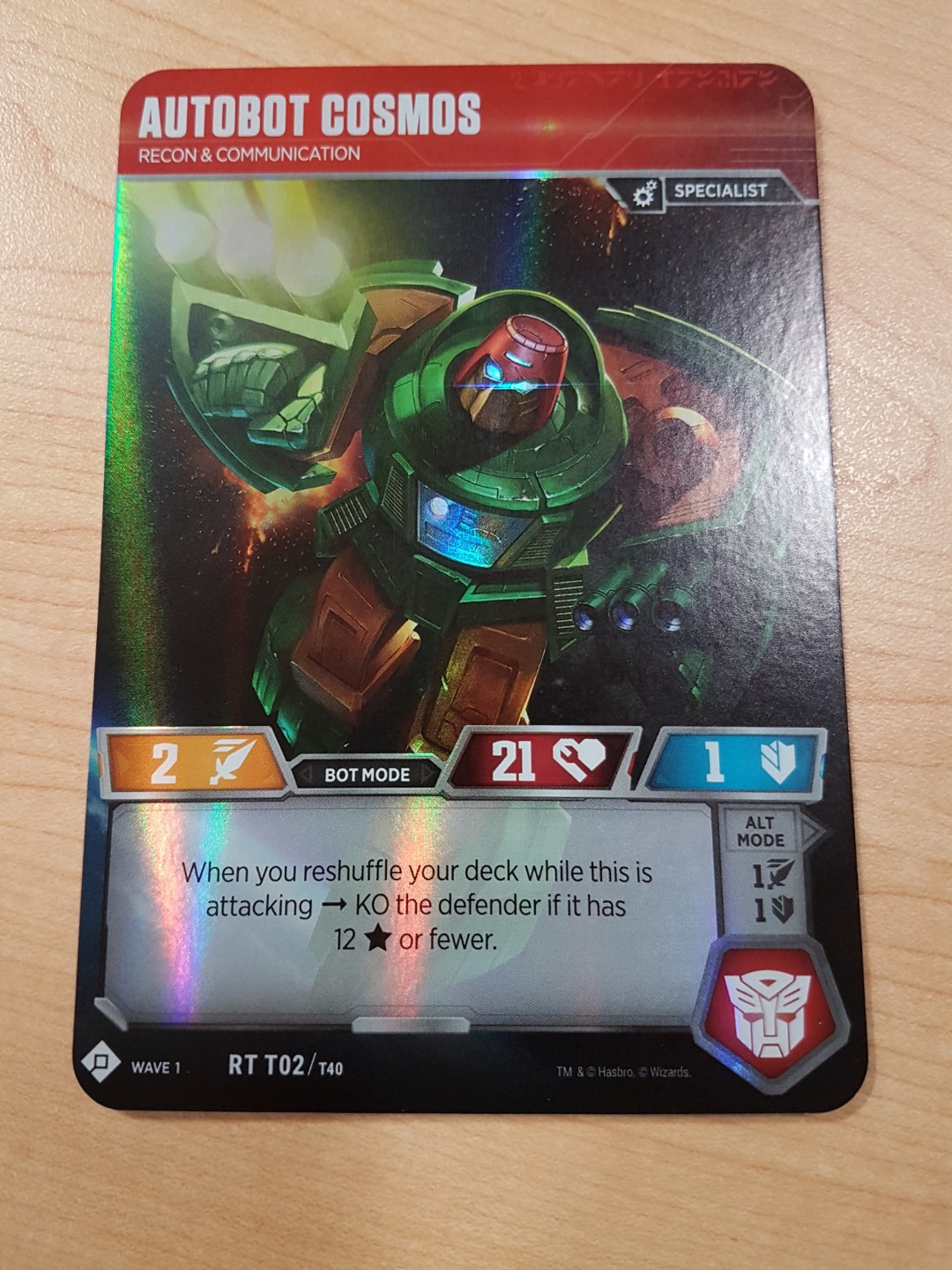 transformers trading cards