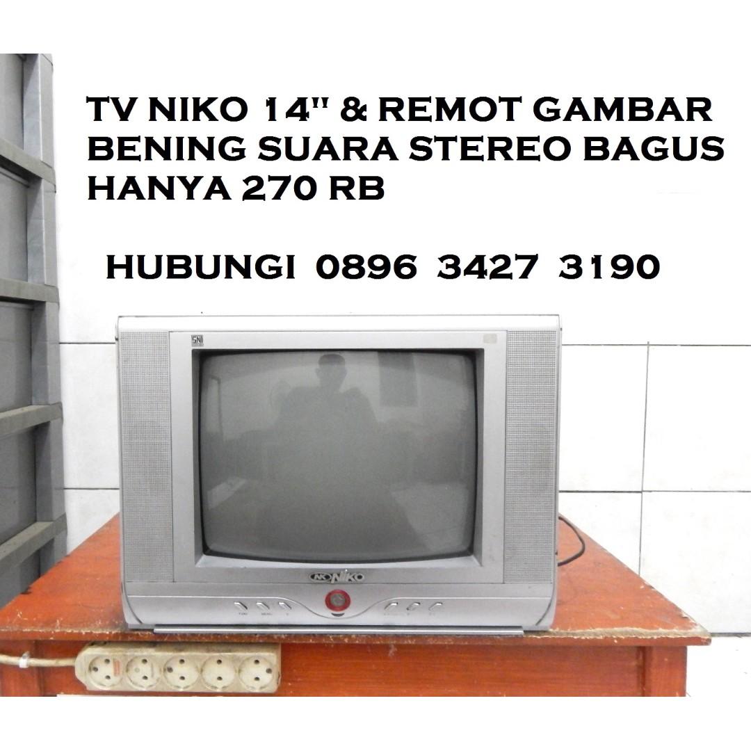 Tv Niko 14 In Jernih Remot Ada Suara Ok Katapang Kab Bandung Elektronik Tv Perlengkapan Hiburan Di Carousell