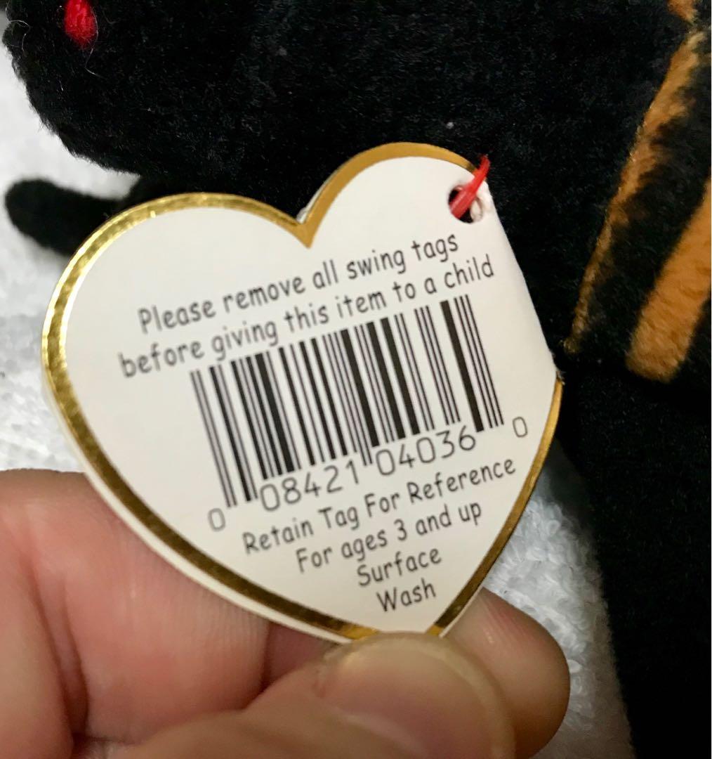 TY The Beanie Babies Collection - Original - Spinner - 1996, Hobbies