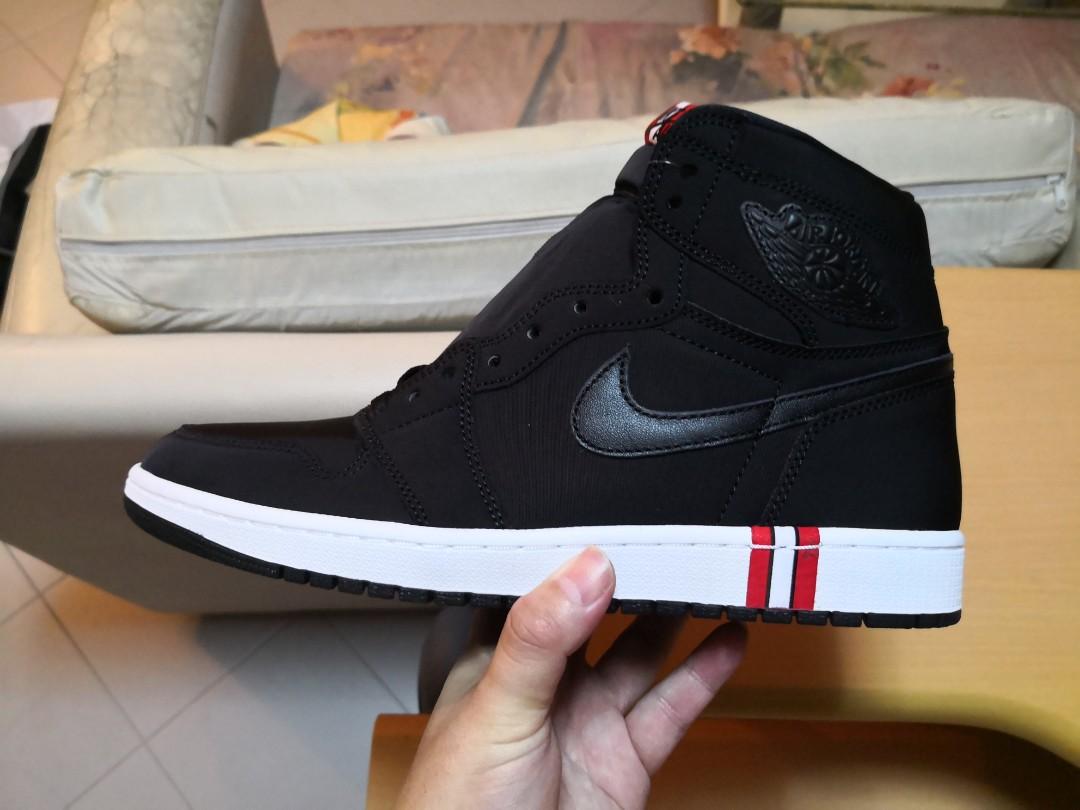 Us12 Air Jordan 1 Retro High Ngr X Psg Authentic Men S Fashion Footwear Sneakers On Carousell