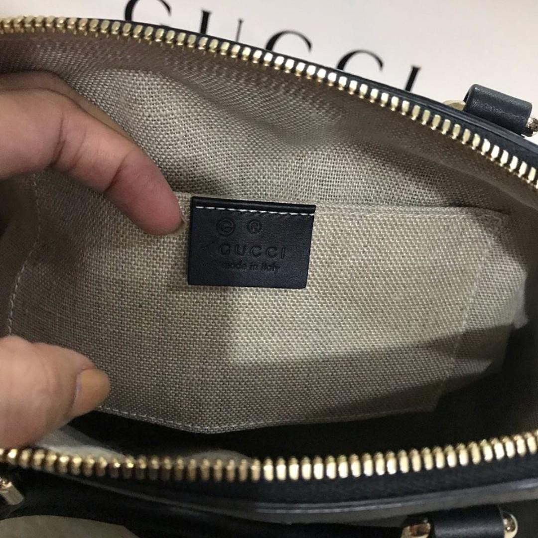Gucci Guccisima Mini Dome Bag (LV Alma BB), Luxury, Bags & Wallets on  Carousell