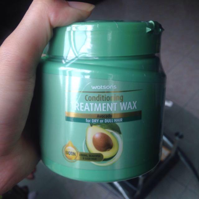 Watsons Treatment Wax Avocado For Dry Or Dull Hair Health Beauty Hair Care On Carousell