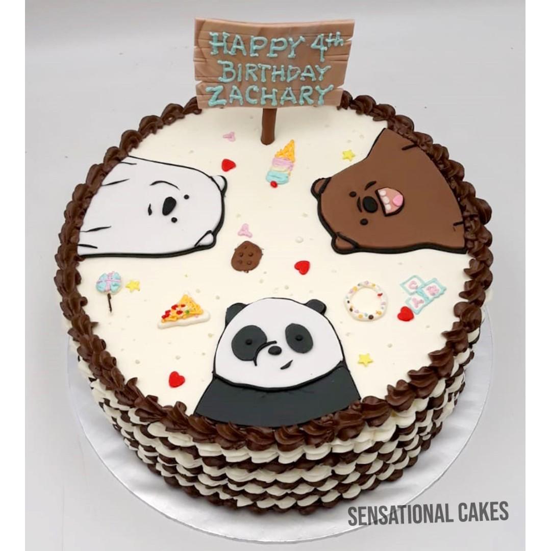 The Sensational Cakes We Bare Bears Chocolate Cream E3c5dd4758 Culturacuenca Com