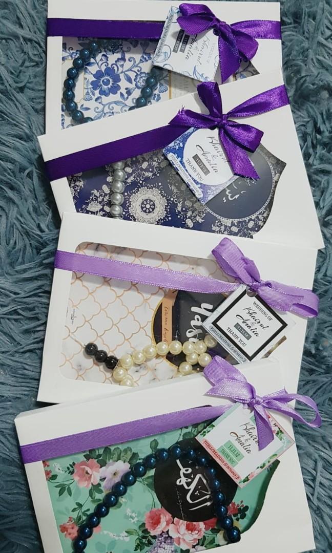 Promo 200 Sets 2 25 Each Only Wedding Favor Favour Doorgift Door Gift Berkat Kahwin Nikah Tunang Design Craft Others On Carousell