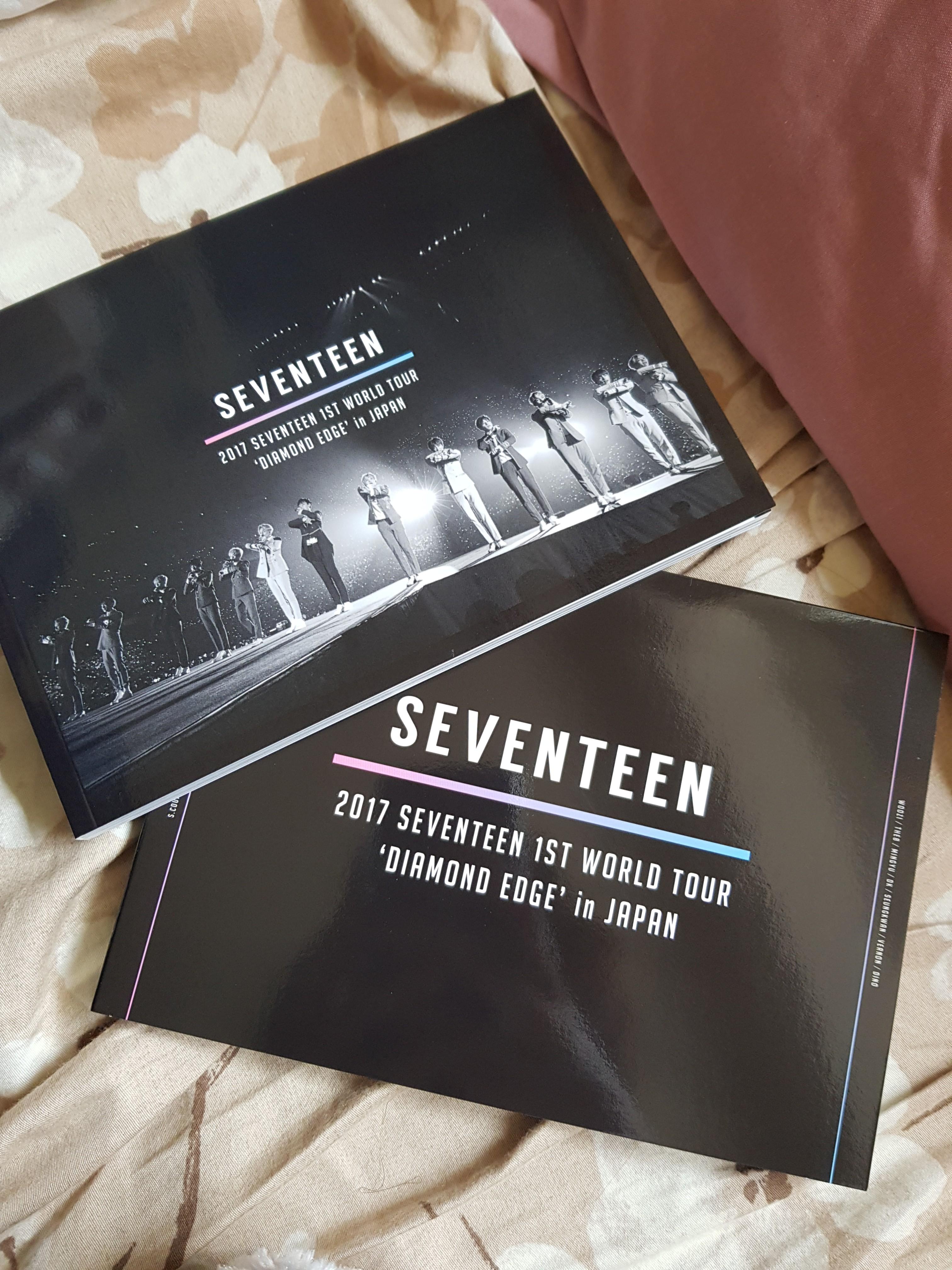 WTS RARE Seventeen Diamond Edge in Japan Concert DVD, Hobbies 