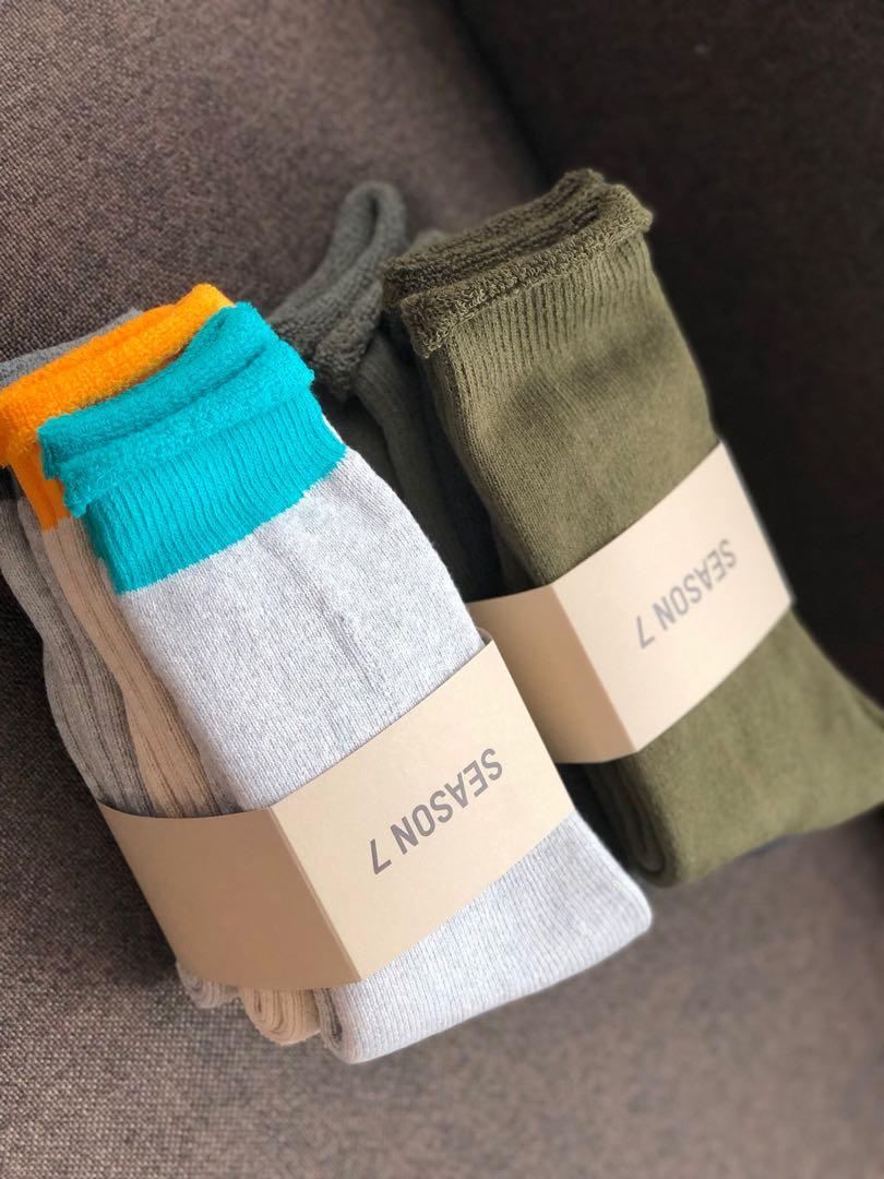 Yeezy bouclette 3 pack socks 2025