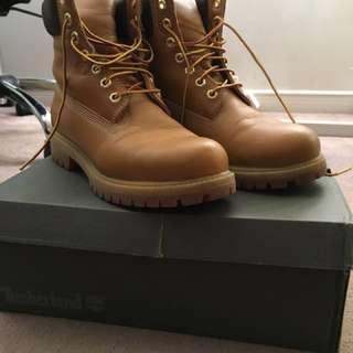 Timberland 6” Premium Sunrise Wheat Size 7.5 Men’s 