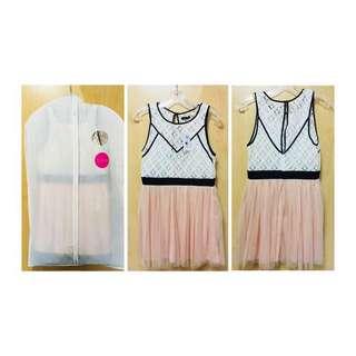 🌸Honey Pink Lace Prom dress