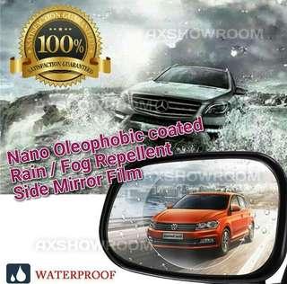 Rain Resistant proof coated Hydrophobic soft TPU membrane for car side mirrors