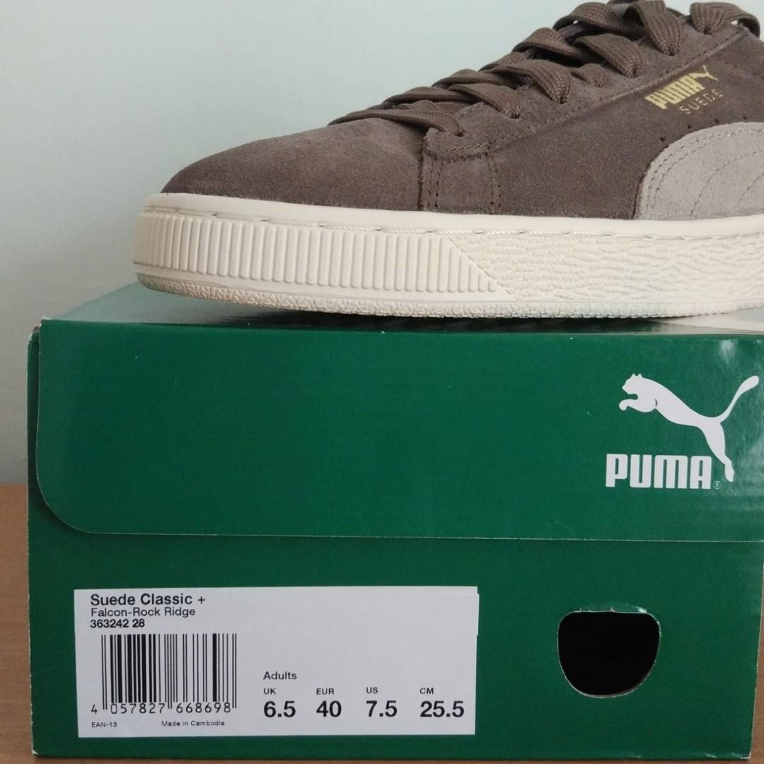 puma suede classic fallen rock