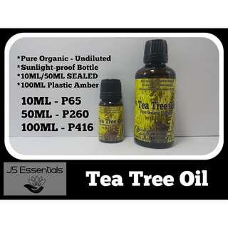 Australian Tea Tree Essential Oil (Certified Pure Organic)