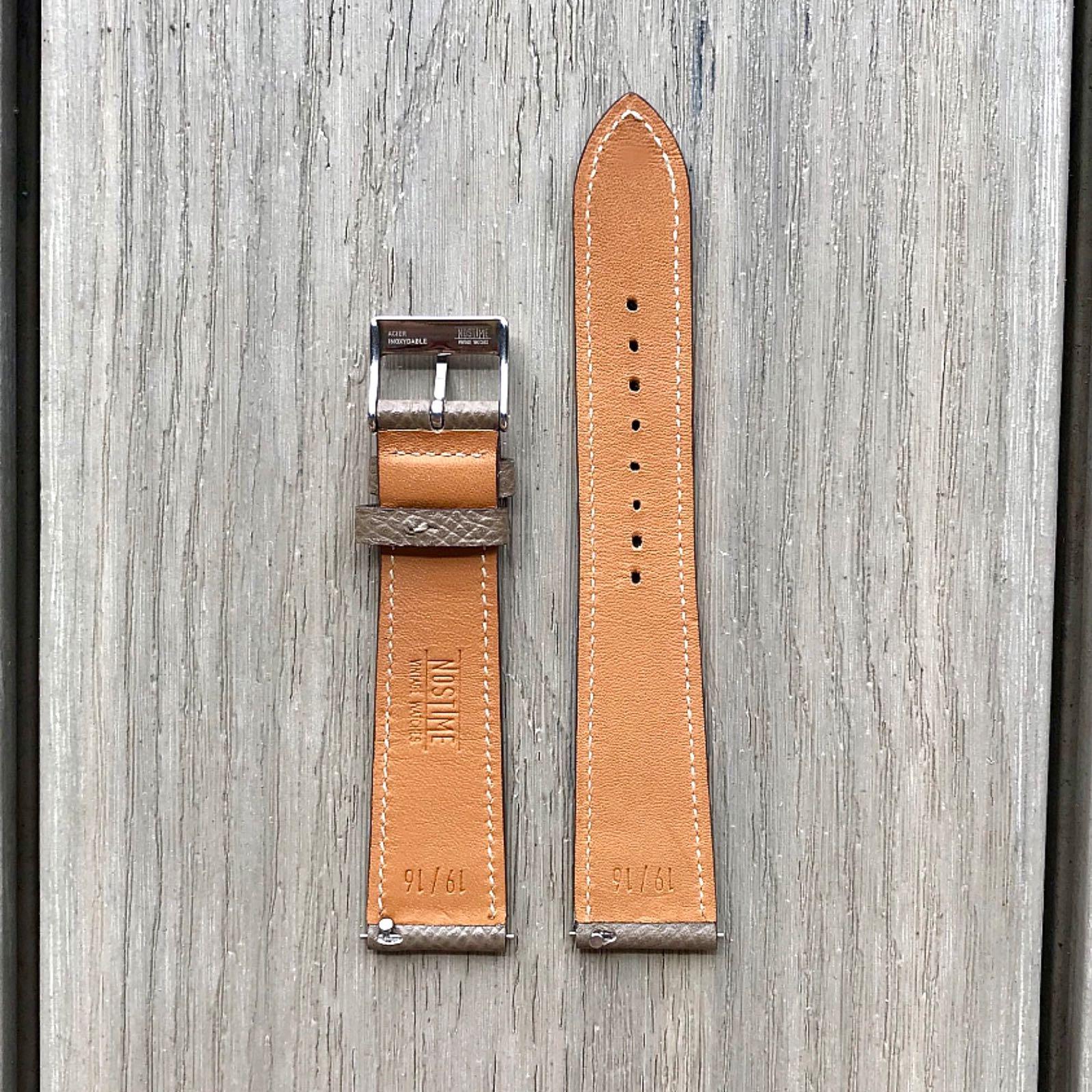 19mm Nostime Barenia Leather Watch Strap Luxury Watches on Carousell