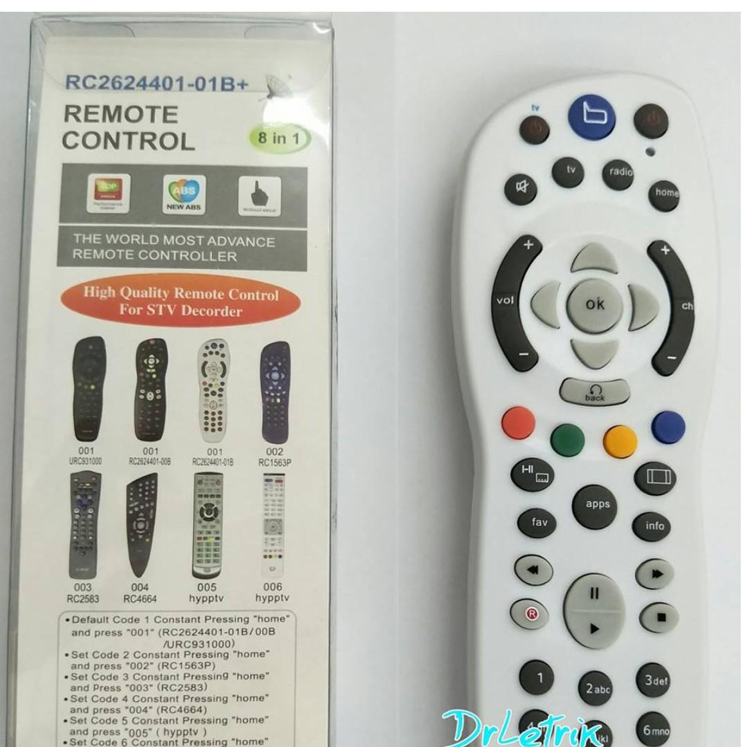 8 IN 1 ASTRO Remote Control, TV & Home Appliances, TV & Entertainment ...